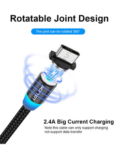 Magnetic Fast Charging USB Cable Type-C iPhone Micro USB