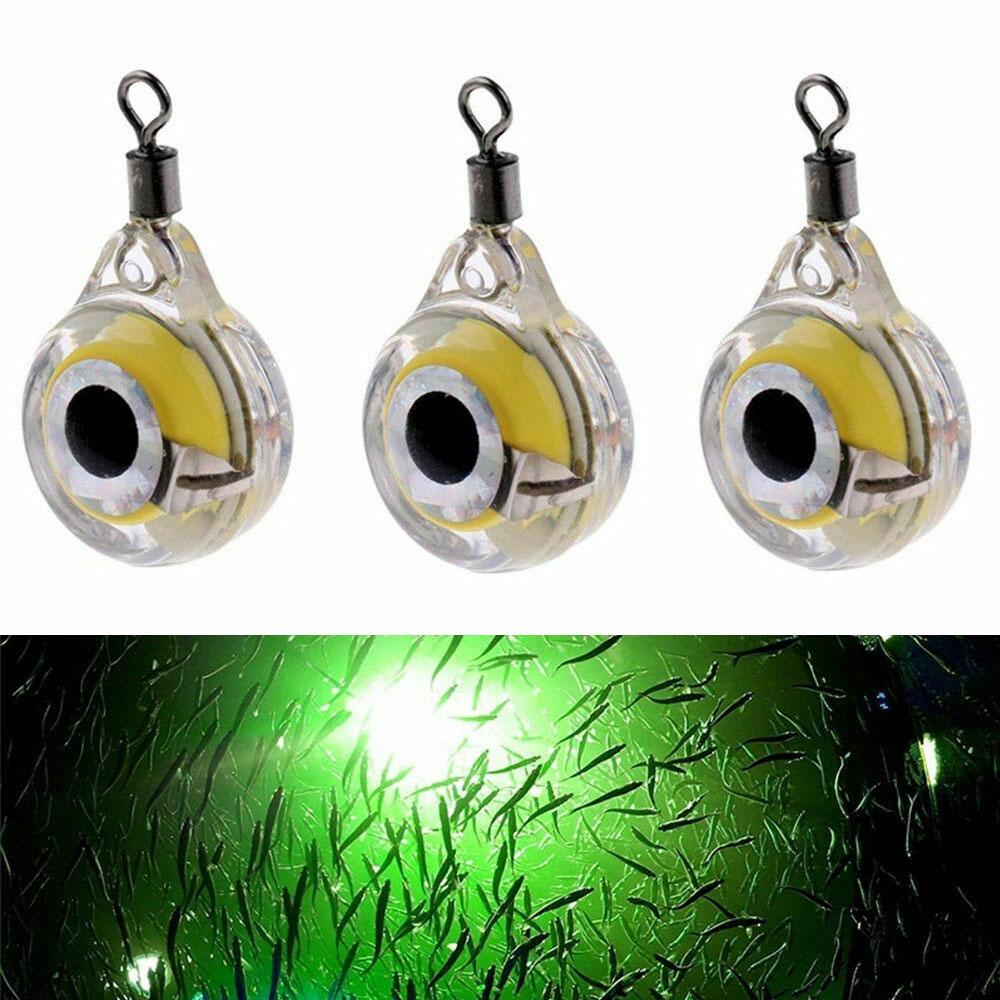 Deep Drop LED Fishing Light with Clip Super Bright 1000 Lumen Underwater  Fish Attracting Lamp Fishing Bait Lure Squid 2,100 ft Deep