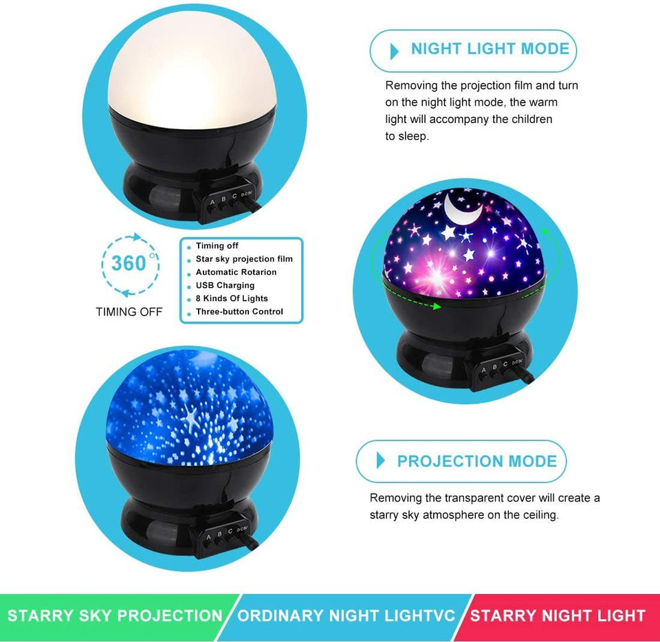2021 Hot Sale - Star Projector Night Lights