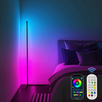 Modern LED Floor Lamp Indoor Atmospheric Decor Bluetooth/Remote Control