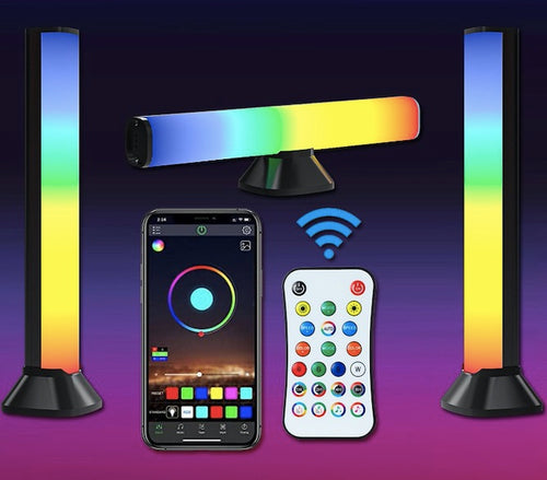 Smart LED Light Bars with APP Control, Gaming Lights with Music Sync