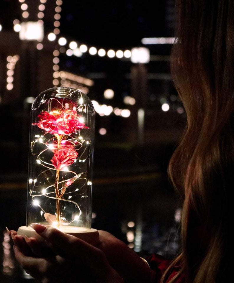 Enchanted Sparkly Rose