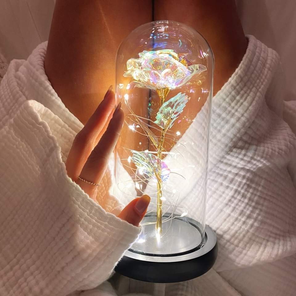Enchanted Sparkly Rose