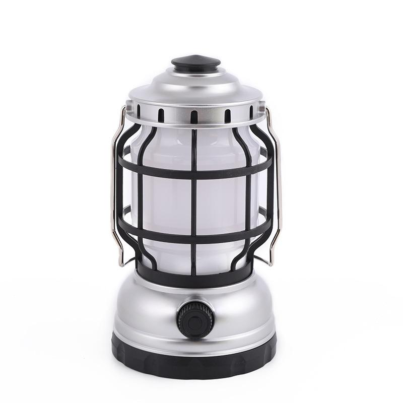 New Lantern LED Camping Light USB Rechargeable Outdoor Camping Lantern Household Emergency Lantern Tent Light
