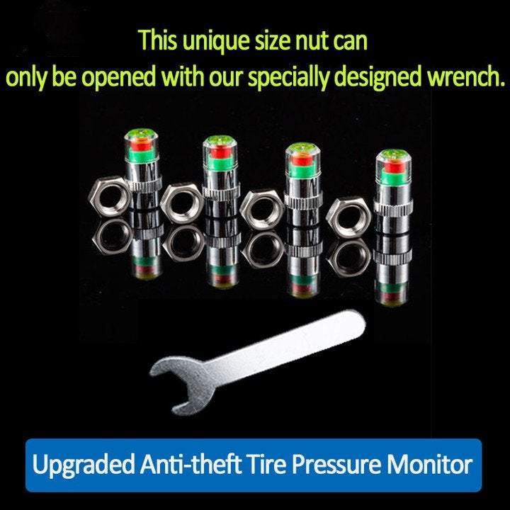 (🔥Christmas sale)Tyre Pressure Monitor 3 Color Eye Alert