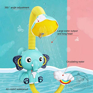 Elephant Sucker BaBy Bath Toys Spray Water Bathtub Toys Sprinkler Baby Shower