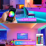 LED Strip Light Fita RGB 2835 Luces String Flexible Lamp Tape DC5V Bluetooth Infrared Control