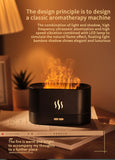 Salt Mine Flame Night Light Aromatherapy Humidifier Air Aroma Diffuser