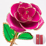 24k Gold Dipped Rose Flower Artificial Flowers Eternal Rose