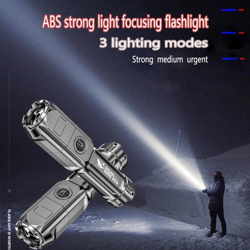 Strong Light Rechargeable Portable Led Flashlight