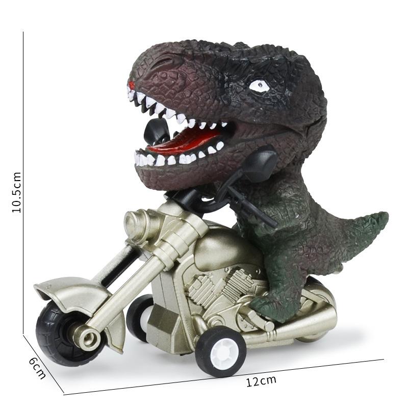 Boy dinosaur toy car Simulation Tyrannosaurus Triceratops model