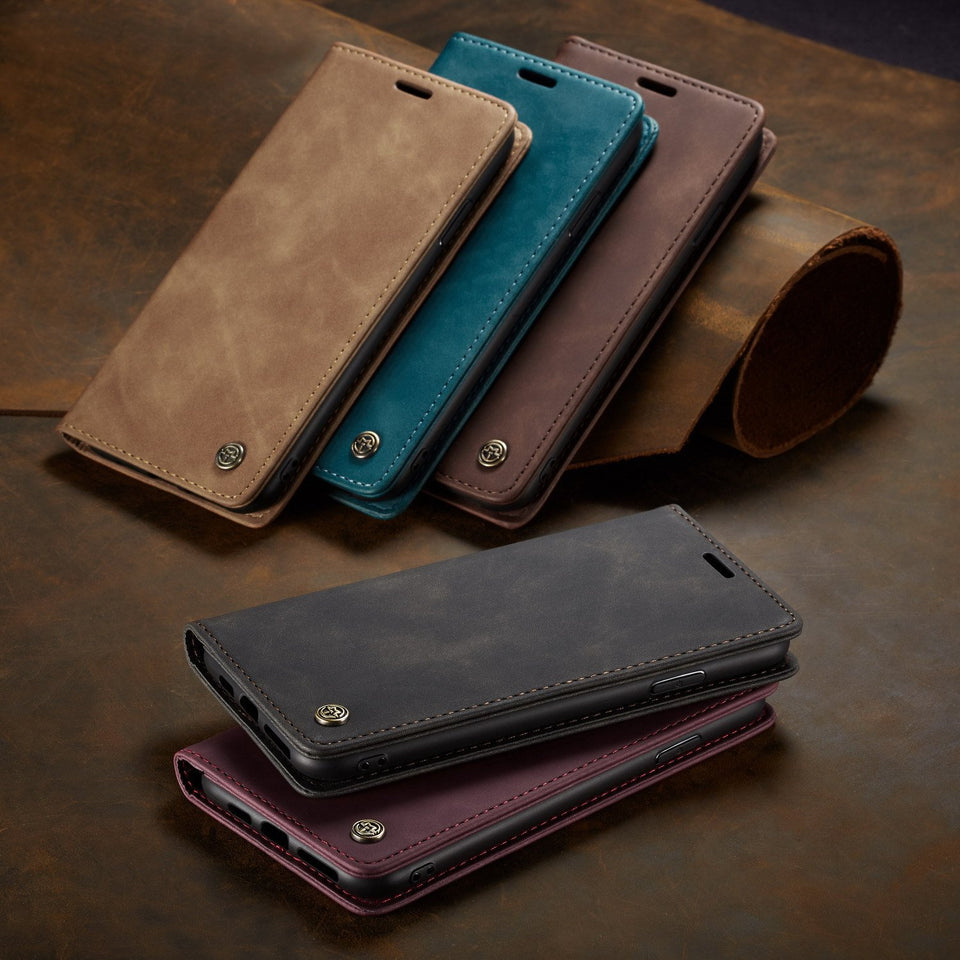 Clamshell Leather Protective Cover