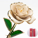 24k Gold Dipped Rose Flower Artificial Flowers Eternal Rose