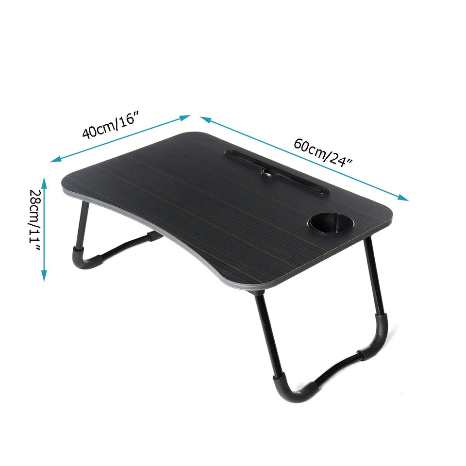 In-bed Foldable Laptop Desk with Drawer