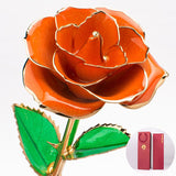 24k Gold Dipped Rose Flower Artificial Flowers Eternal Rose