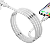 Magnetic Folding Cable Type C Lightning Fast Charging