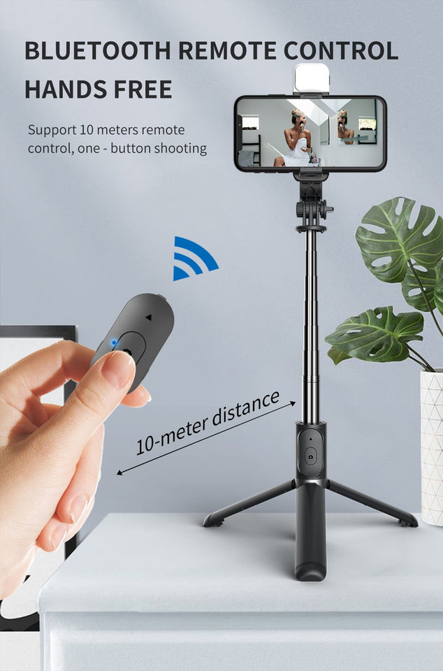Wireless Bluetooth Selfie Stick