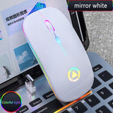 Wireless Rechargeable Mouse LED Backlit Gaming Office Accessories