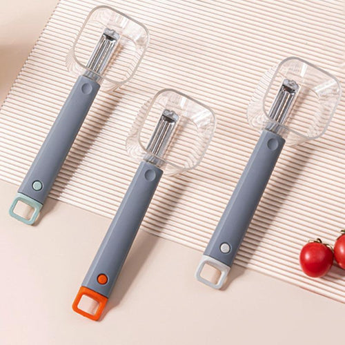 Vegetable Fruit Peeler with Container Peeling Knife Gadgets