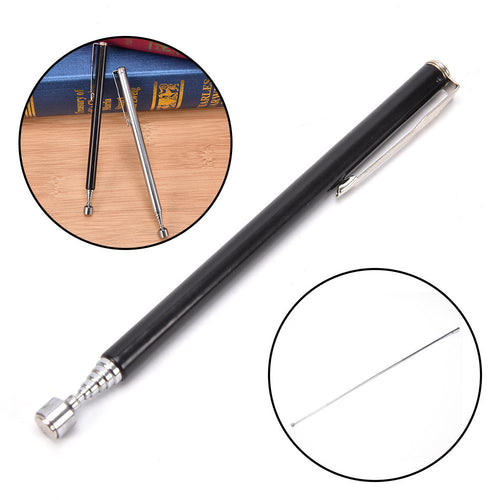 Magnetic Picker 1.5 Pound Retractable Stainless Steel Plating Pen Holder Iron Suction Stick