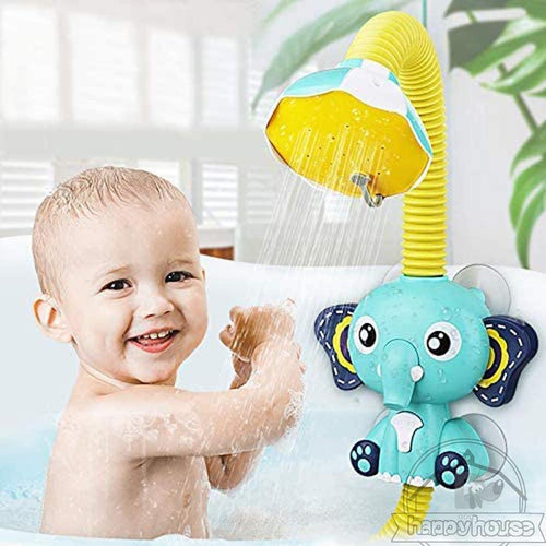 Elephant Sucker BaBy Bath Toys Spray Water Bathtub Toys Sprinkler Baby Shower