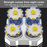 4-core Super Bright Multi-function Flashlight P1000 Led Long-range Spotlight