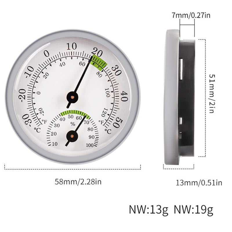 Mini Sauna Thermometer Hygrometer