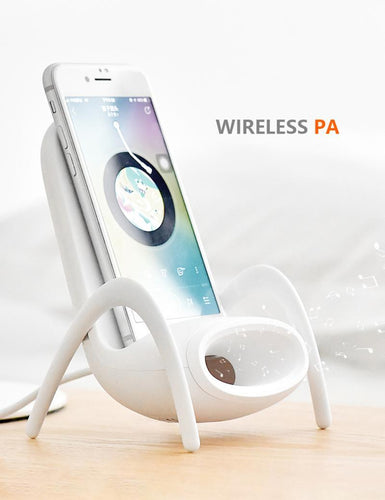 Mini Chair Portable Wireless Charger with Amplifier