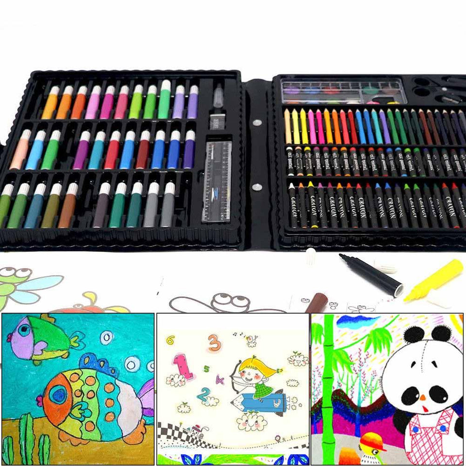 150 Pcs/Set Drawing Tool Kit Art Supplies Stationery – NovoDealShop