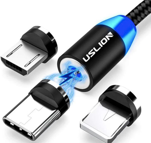 Magnetic USB Cable Fast Charging Data Charge Micro USB Cable Cord Wire