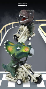 Boy dinosaur toy car Simulation Tyrannosaurus Triceratops model