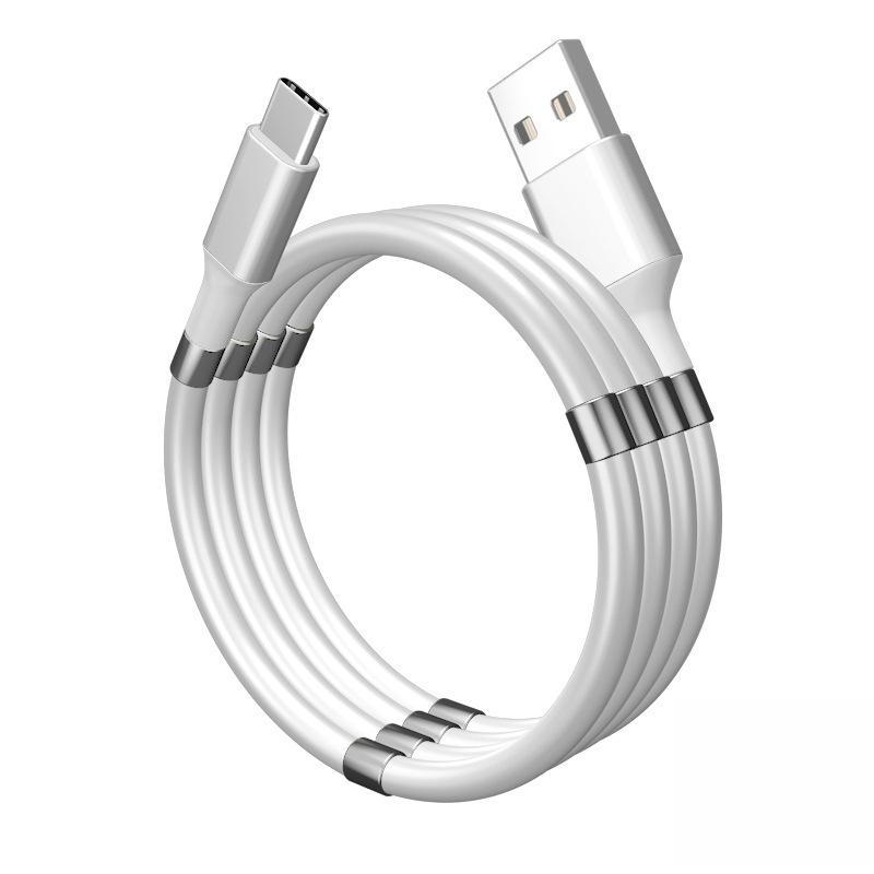 Magnetic Folding Cable Type C Lightning Fast Charging