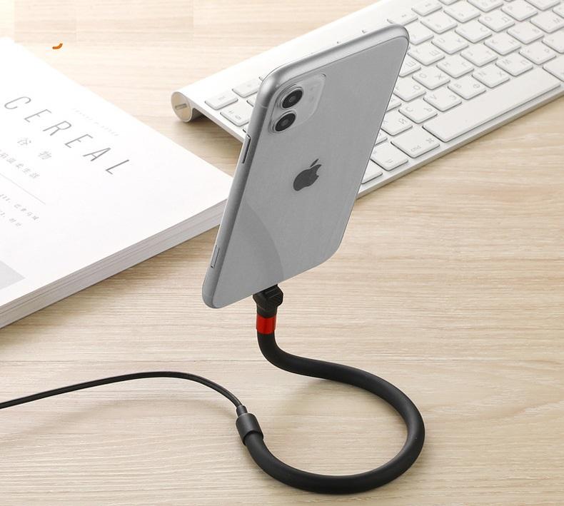 Self-Standing Fast Charge Cable Phone Holder