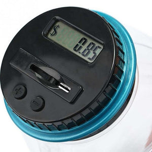 Digital Coin Bank Savings Jar Large Capacity Money Saving Box with LCD Display