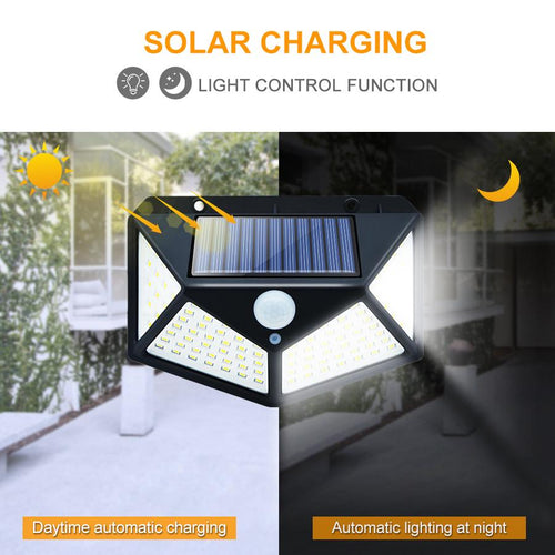 LED Solar Lamp Outdoor Waterproof Solar Powered Spotlights