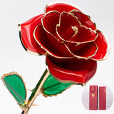 24k Gold Dipped Rose Flower Artificial Flowers Eternal Rose