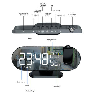 LED Digital Desktop Alarm Clock