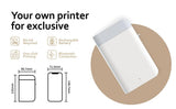 Mini Label Stickers Printer For Home & Office
