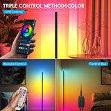 Modern LED Floor Lamp Indoor Atmospheric Decor Bluetooth/Remote Control
