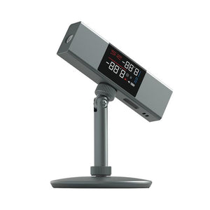 360° Digital Protractor Laser USB Inclinometer with Holder Electric Angel Meter High Precision Goniometer Measuring Tool